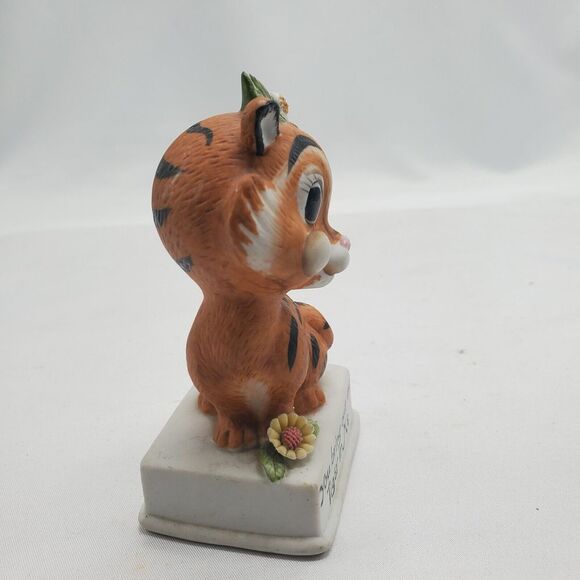 George Good Corp You Bring Out The Tiger In Me Collectible Figurine VINTAGE - Picture 5 of 7